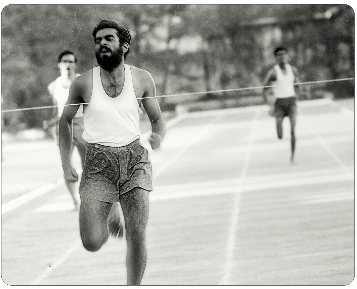 Promesse in a running race