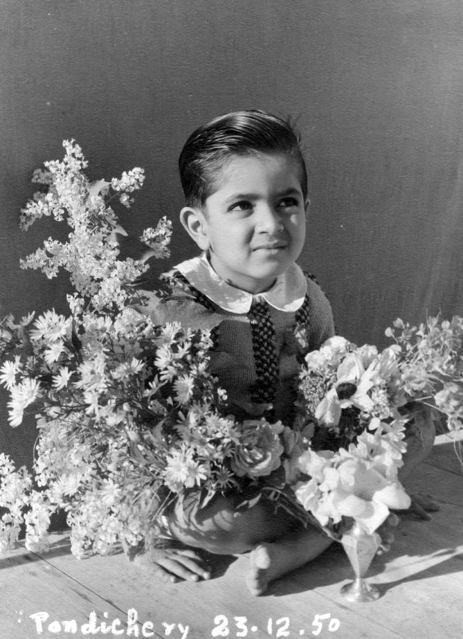 Promesse on his birthday, 1950