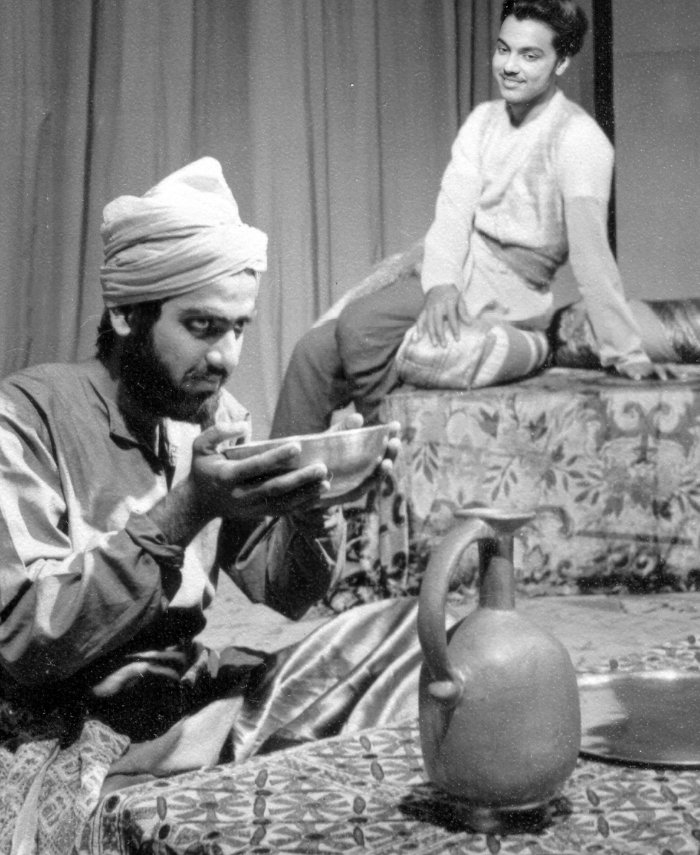 In the play 'Vazirs of Bassora' by Sri Aurobindo at the Ashram Theatre