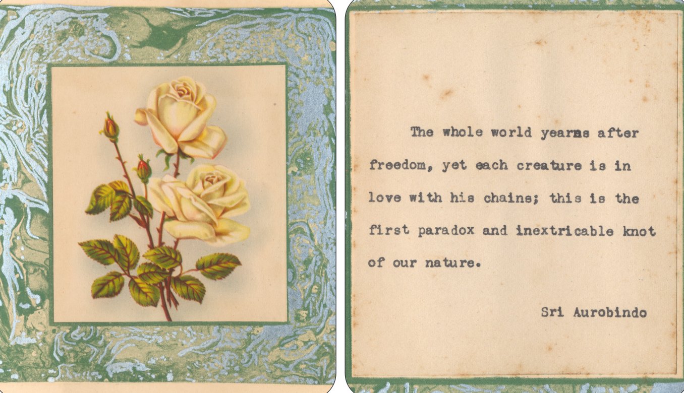 The Mother's birthday card to Promesse, 23 December 1963