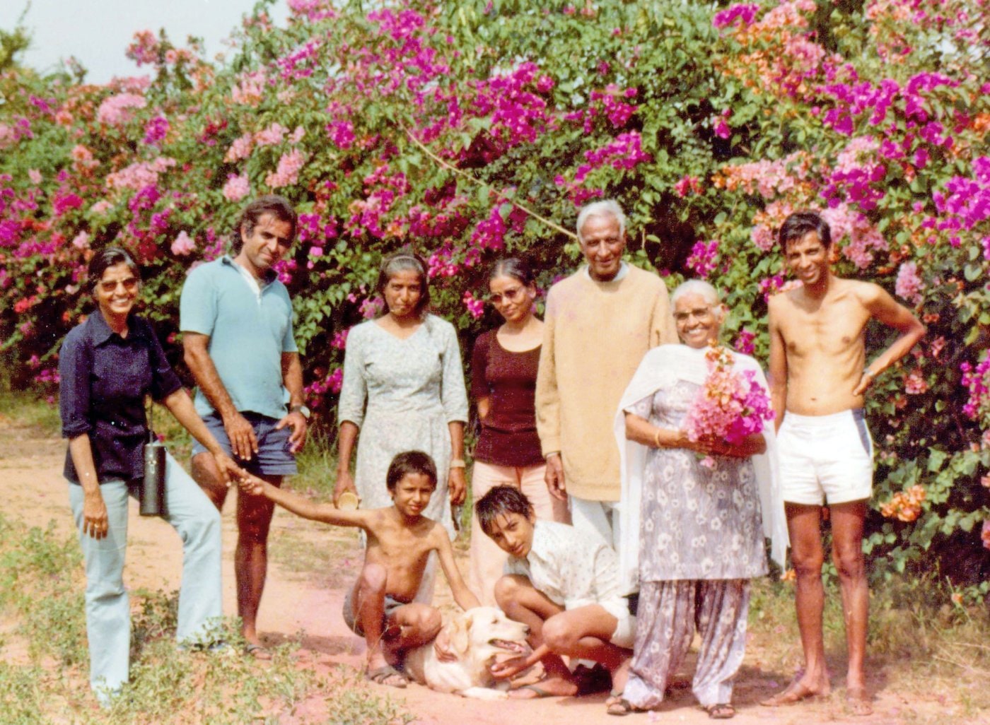 Jauhar Family at Chitra's Farm, Puducherry