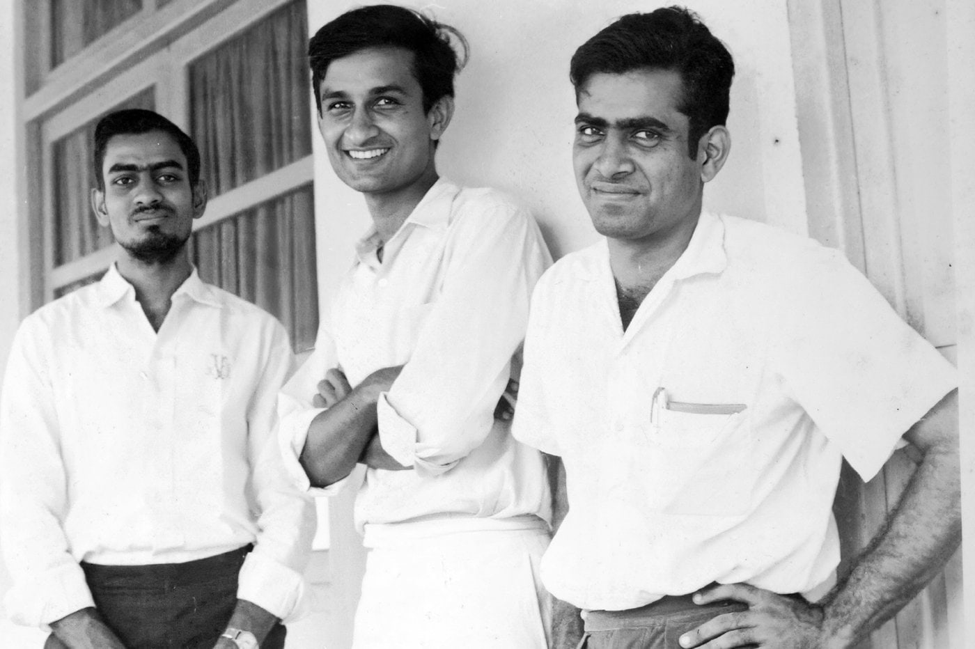 Promesse with cousin, Virender & brother, Victor