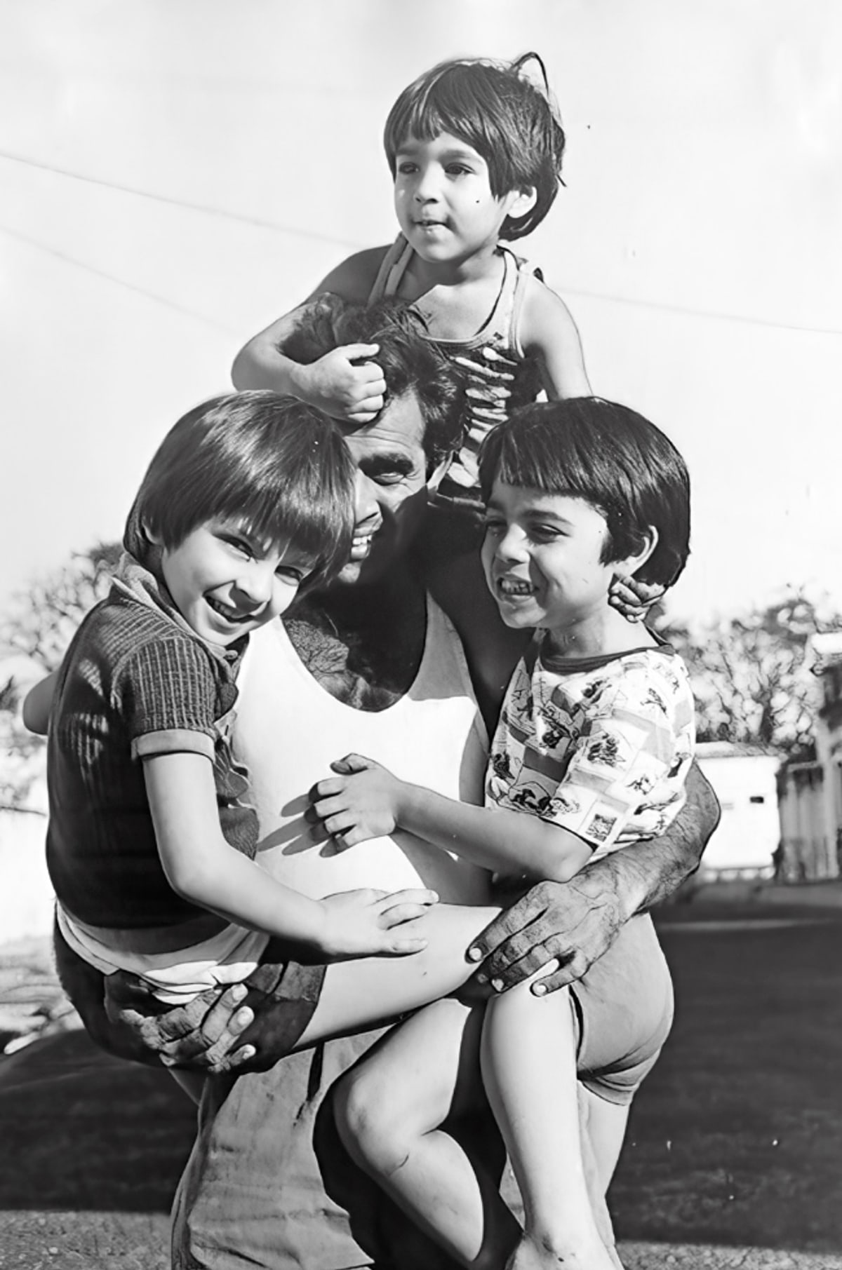 Promesse with Marco & Viresh on his arms