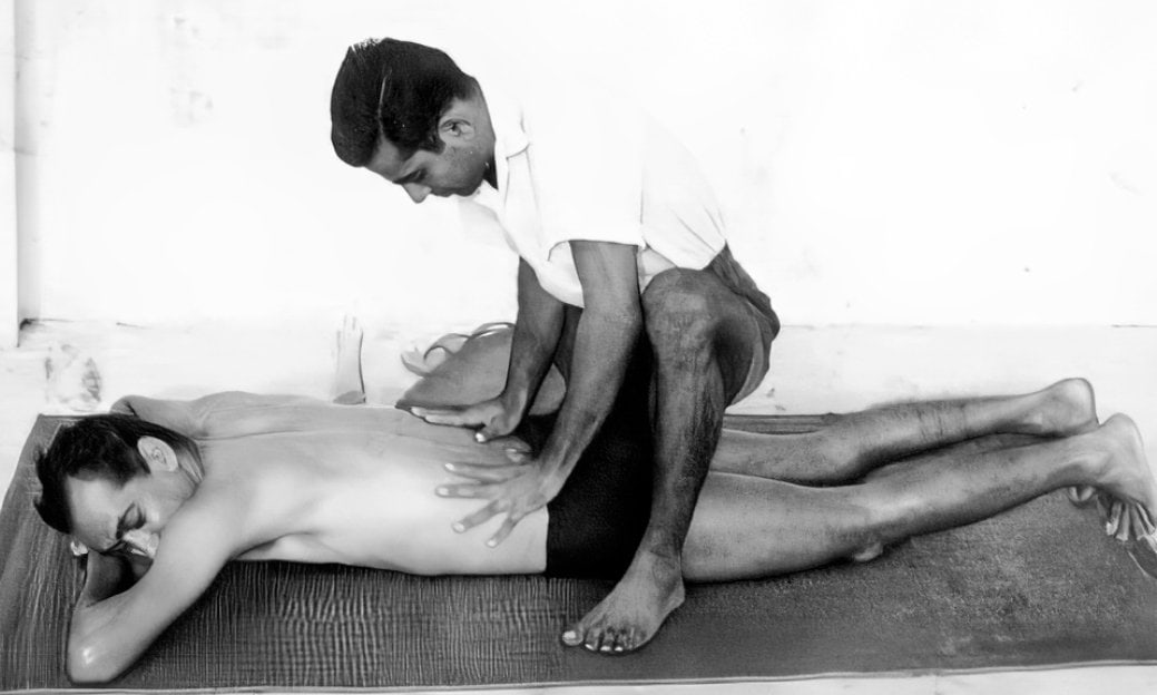 Promesse extending his healing touch to Anil Ji