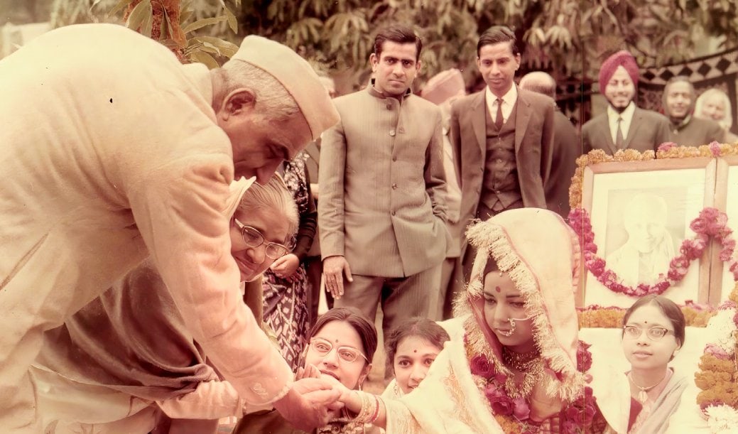 Promesse at the wedding of Purnima & Kewi