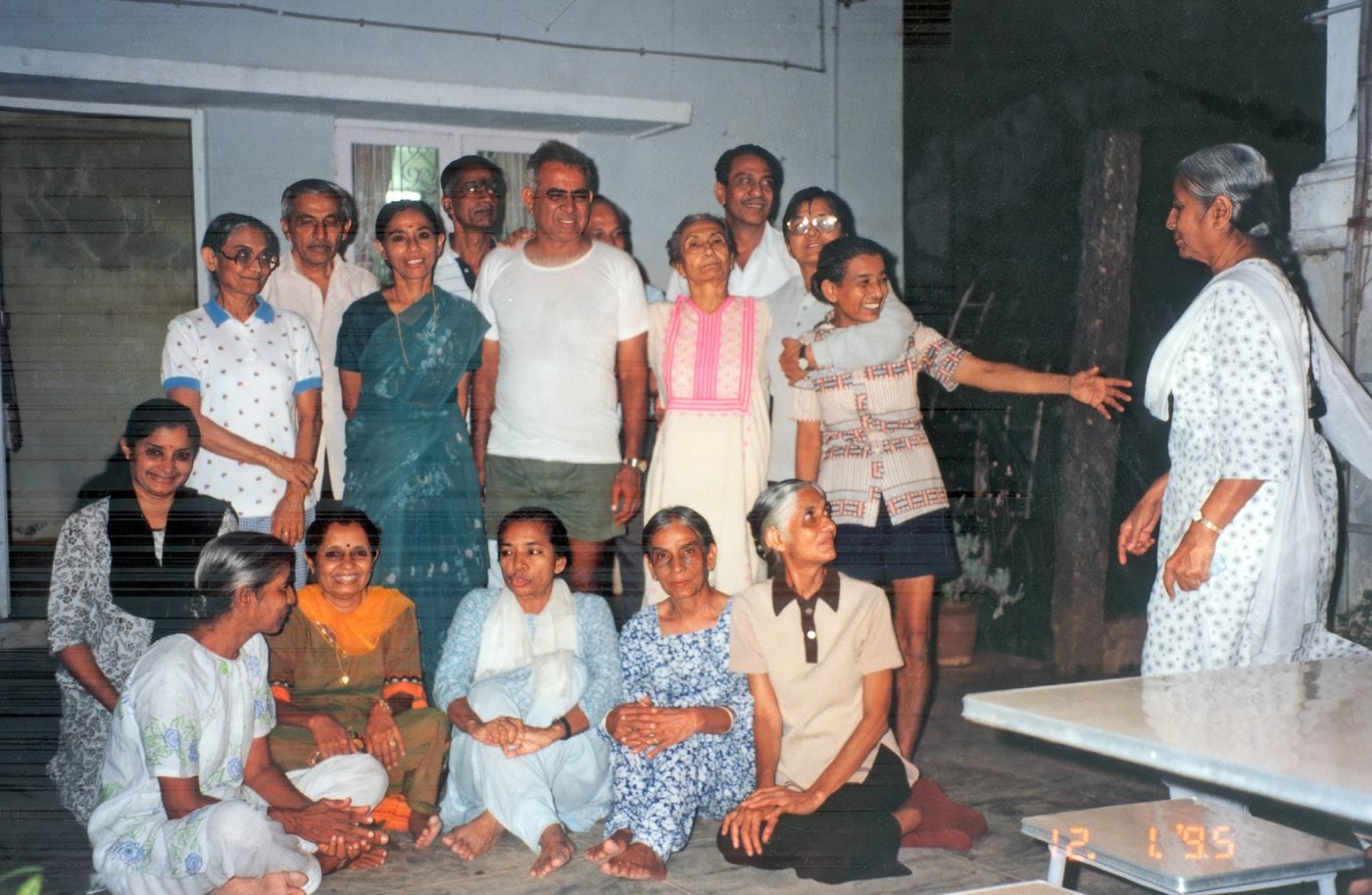 Promesse at a get-together during the 50th Anniversary of Dortoir