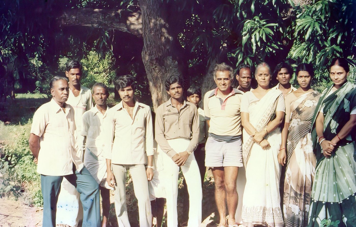 Promesse with Ashramites & Staff at Nandanam