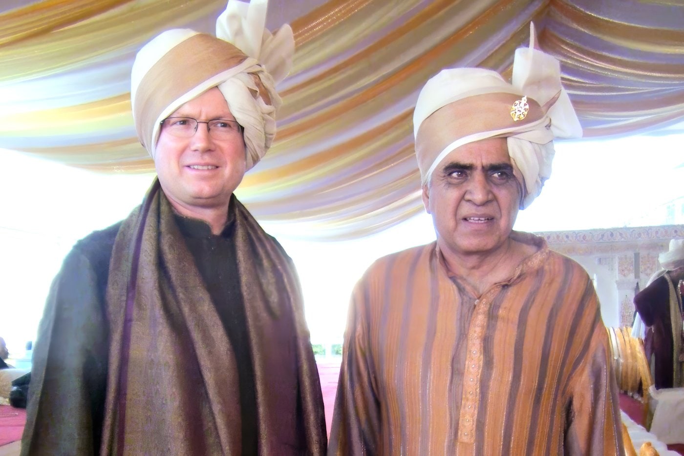 Promesse with Mr. Gardener, Head of B.B.D. Somani School, Mumbai
