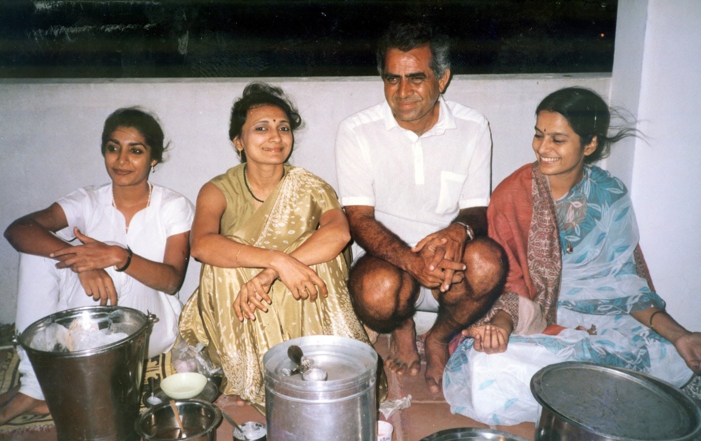 Promesse with Sujata Jauhar, Mamta Desai & Vandana on his birthday