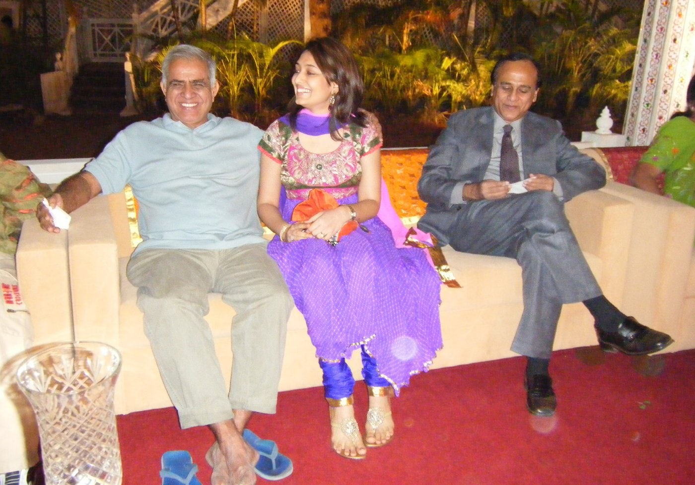 Promesse with Menaka Deora (his student) & Anirban