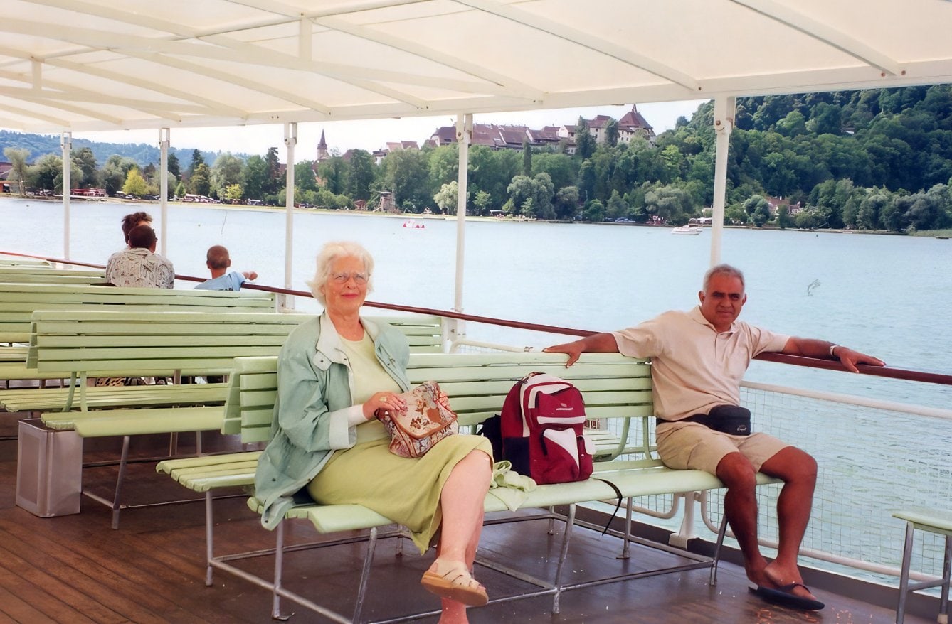 Promesse in Berne with Christa